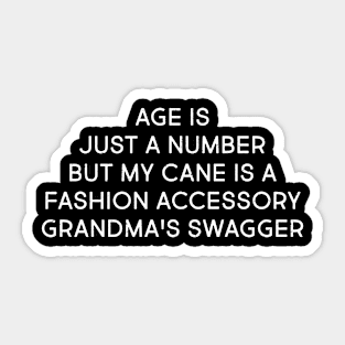 Grandma's Swagger Sticker